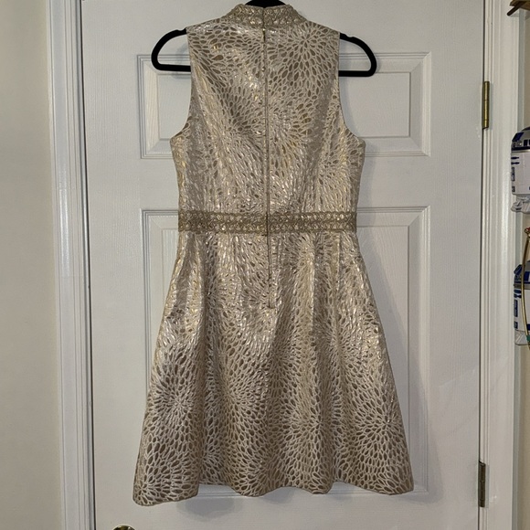 Lilly Pulitzer Gold Metallic Franci Dress - Picture 6 of 7